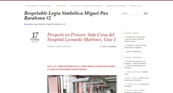 Desktop Screenshot of miguelpazbarahona.org