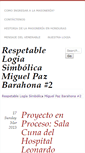 Mobile Screenshot of miguelpazbarahona.org